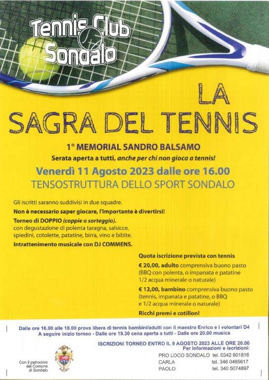 Loc. Sagra Tennis