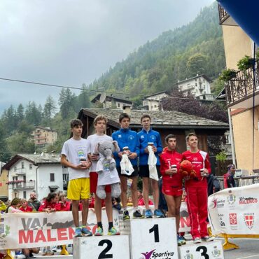 Trofeo del Magnan podio ragazzi