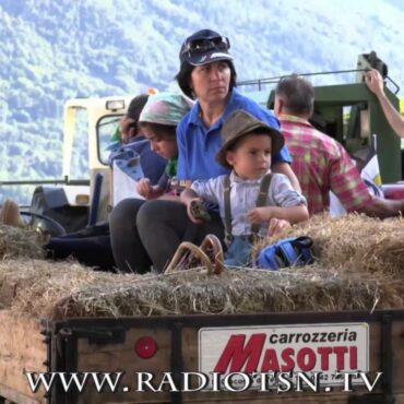 Trattori show in Valtellina