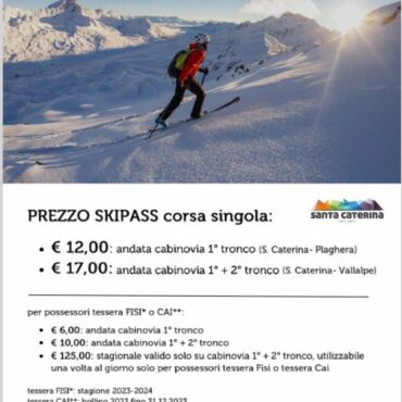 skipass scialpinismo