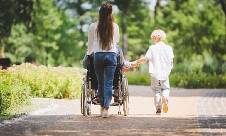 famiglia con disabile