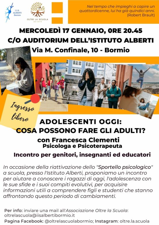 incontro adolescenza