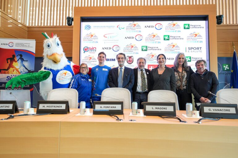 world transplant winter games foto di gruppo 1