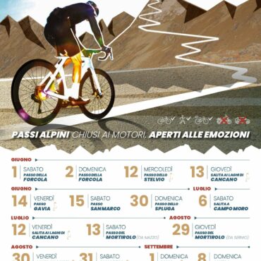 Enjoy Stelvio Valtellina, pronto il calendario delle chiusure al traffico motorizzato per l’estate 2024