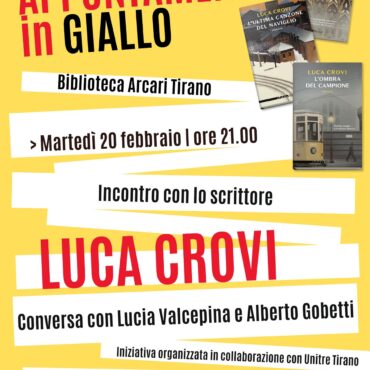 Luca Crovi appuntamento in giallo