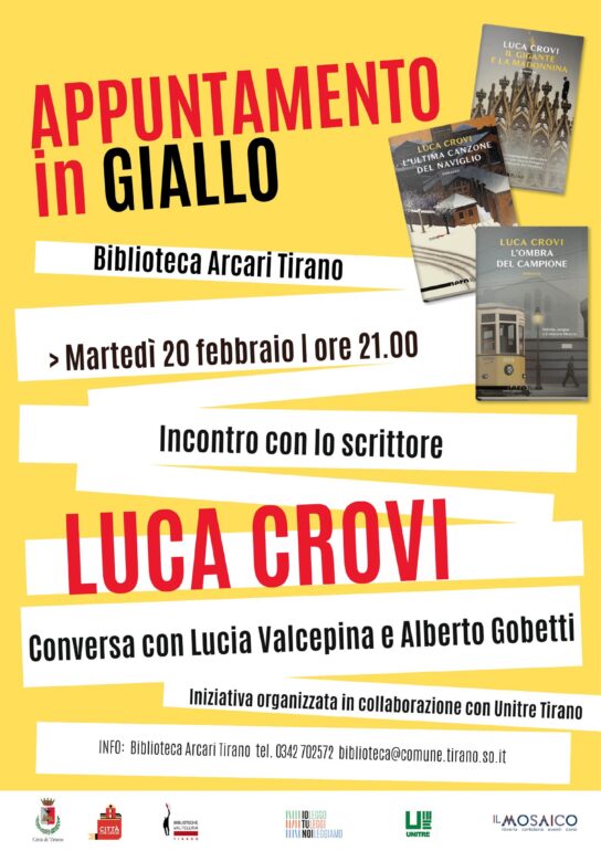 Luca Crovi appuntamento in giallo