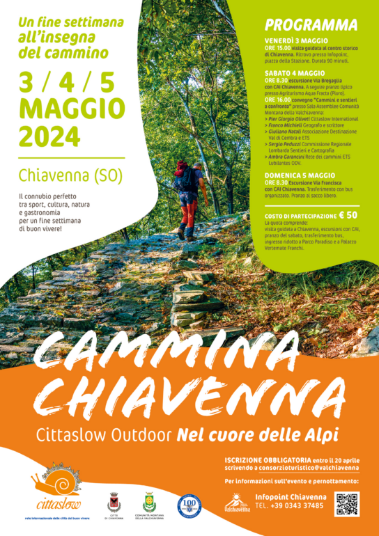 Locandina A3 CamminaChiavenna 2024 WEB