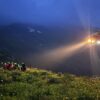 Tartano. Intervento notturno del Soccorso Alpino, messo in salvo un escursionista