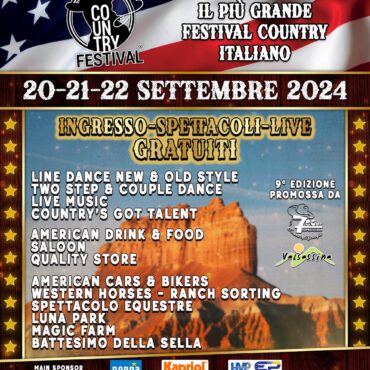 Valsassina Country Festival locandina 2024