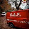 Teglio, bambino di 9 anni scivola nel bosco. I vigili del nucleo Saf lo portano in salvo