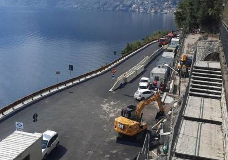 cantiere sulla statale regina foto di ciao como 1291765.610x431