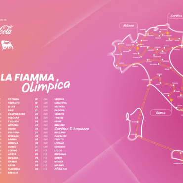 Viaggio fiamma Olimpica