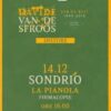 Davide Van De Sfroos a La Pianola sabato 14 dicembre