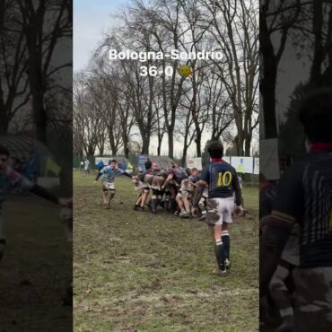 Risultato Rugby Sondrio: Bologna 36 – Sondrio Rugby 0