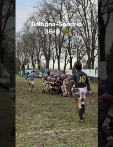 Risultato Rugby Sondrio: Bologna 36 – Sondrio Rugby 0