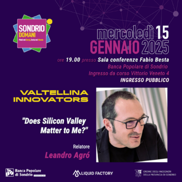 La Silicon Valley incontra la Valtellina: una serata di innovazione con Leandro Agrò