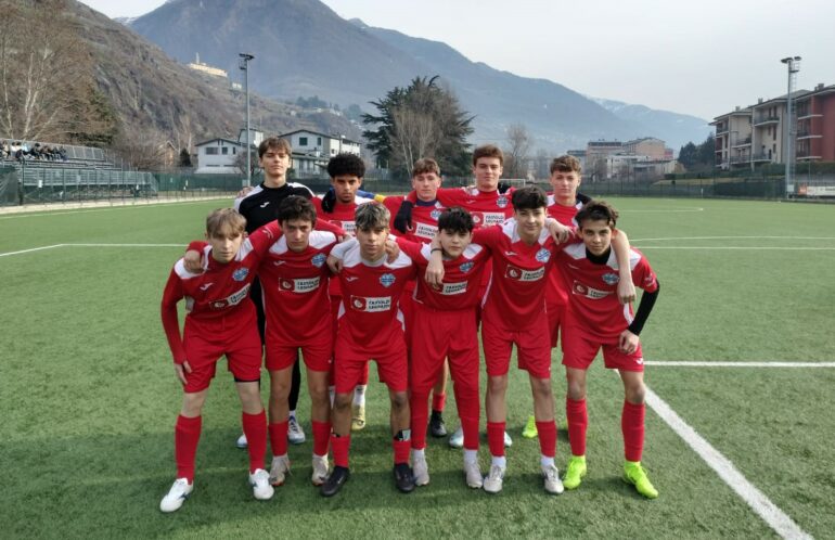 Allievi con la Chiavennese