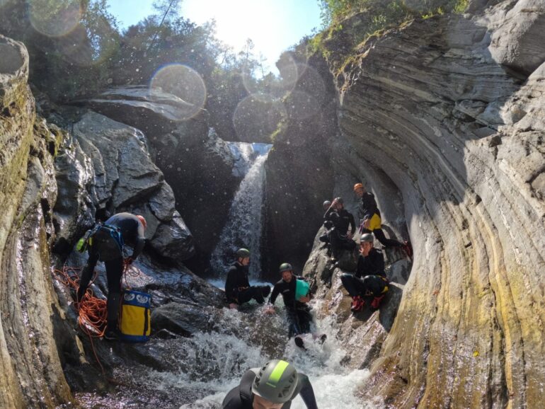 Canyoning in Valchiavenna