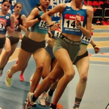 Campionati italiani allievi indoor:  Matilde Paggi da top ten negli 800 metri