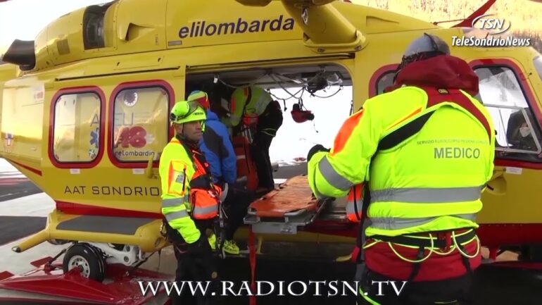 Soccorso alpino in azione sul Monte Salmurano: scialpinista recuperato in elicottero 1 ZpZ6vtpdMdA