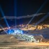 La notte di Livigno si illumina a 1 anno dai giochi olimpici invernali 2026