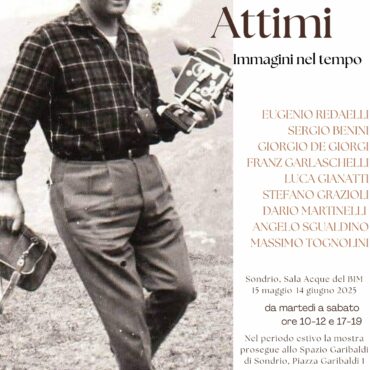 Attimi: mostra fotografica a Sondrio per celebrare Eugenio Redaelli e i fotografi locali