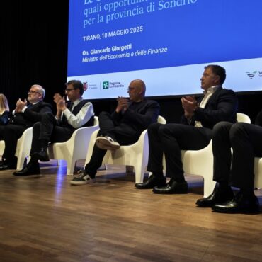 Oggi il ministro Giorgetti in Valtellina. Al centro della visita le Olimpiadi 2026 come opportunità per la provincia