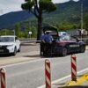 Auto contro la sbarra ai Trippi di Sondrio: disagi nel primo pomeriggio, ora circolazione regolare