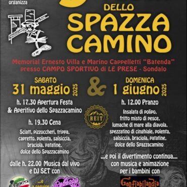Sondalo, la trazione continua con la Festa dello Spazzacamino