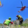 Campodolcino, salvataggio in montagna al Passo del Servizio: elicottero recupera due alpinisti bloccati a 2.700 metri