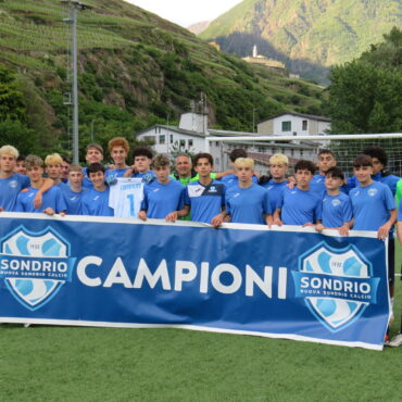 Calcio, tempo di festeggiamenti per l’intero settore giovanile del Sondrio