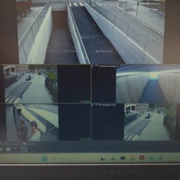 Attivata la videosorveglianza nel sottopasso di via Stelvio a Sondrio