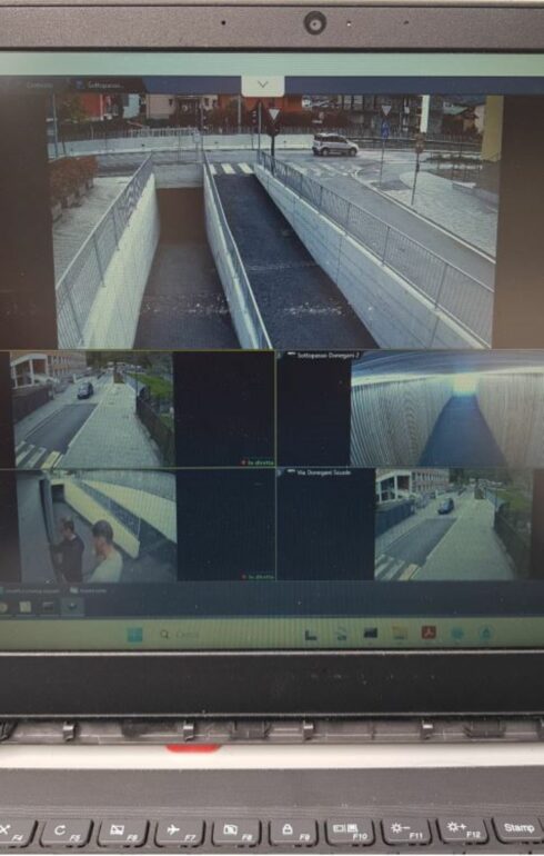 sottopasso e videosor