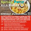 Spring Party a Sondalo: sapori romani, musica e solidarietà per dare il benvenuto alla primavera