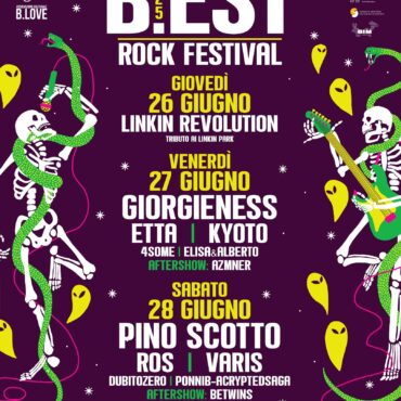 B.EST Rock Festival 2025: a Berbenno tre giorni di musica live e street food