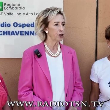 Moratti a Chiavenna: “Progetti realizzati e da realizzare”