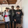 Oggi grande sorpresa all’ITIS Enea Mattei di Sondrio: Gilbert Nana, campione del mondo di palleggi di testa, in visita