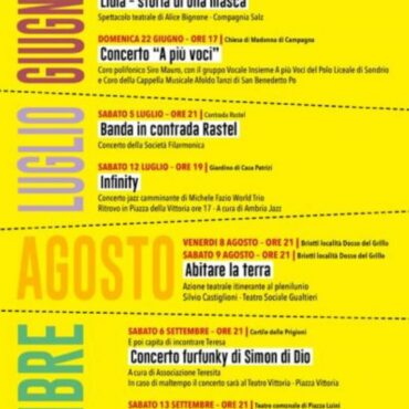 Al via “PontEstate 2025”: musica, teatro e… misteriose creature