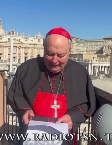 Il card. Cantoni verso il Conclave. ”Invocate con forza lo Spirito Santo”