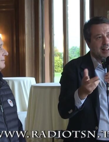 Salvini e Cancro Primo Aiuto, un’amicizia che vale