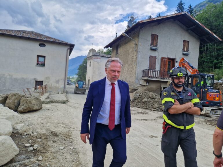 01. Sopralluogo del Presidente Corrado Zambelli a Valdisotto