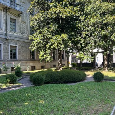 Riapre il giardino sud di Palazzo Muzio