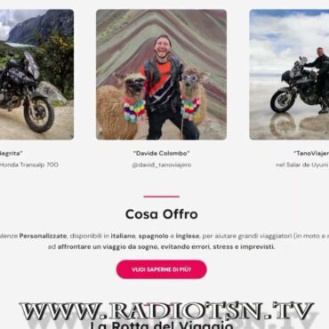 Dall’Argentina all’Alaska in moto. L’impresa è ”targata” Piuro