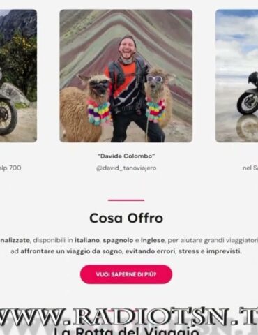 Dall’Argentina all’Alaska in moto. L’impresa è ”targata” Piuro