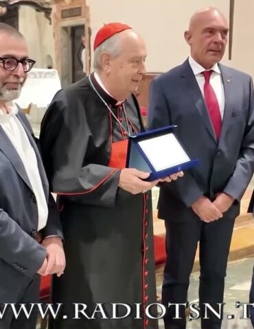Premio Donchi, il cardinale sceglie di aiutare Gallivaggio e Gaza