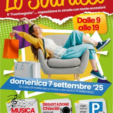Lo Sbaracco a Tirano: tra shopping, gusto e musica – 7 settembre 2025