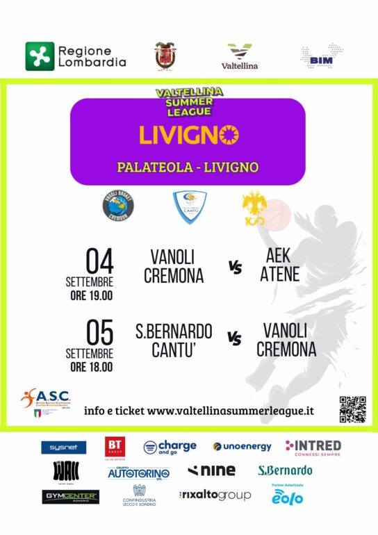 Locandina Basket Livigno