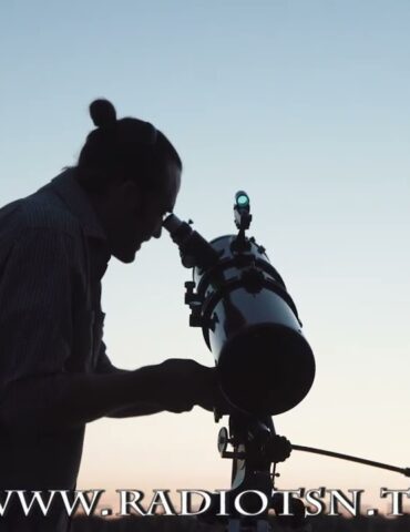 Bormio. In cielo fa capolino un asteroide