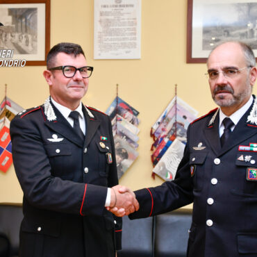 Chiavenna: il Tenente Aldo Leone è il nuovo Comandante della Compagnia dei Carabinieri