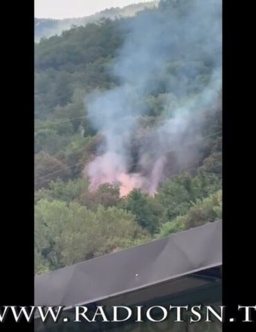 Cedimento cavo elettrico, incendio a Caiolo